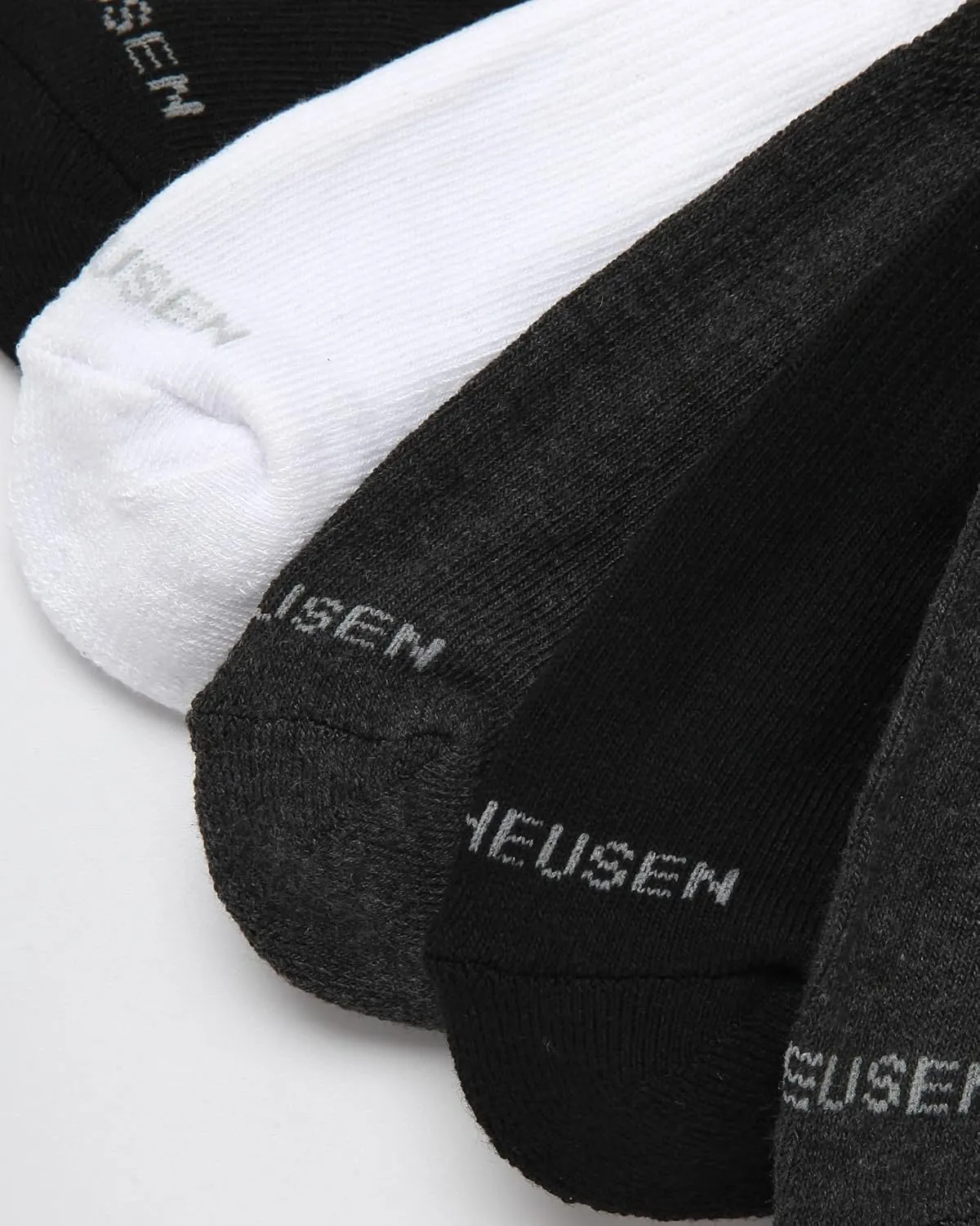 Van Heusen Mens Crew Socks - 10 Pack Performance Stretch Cushioned Breathable Athletic Socks for Men (Size: 6-12.5)