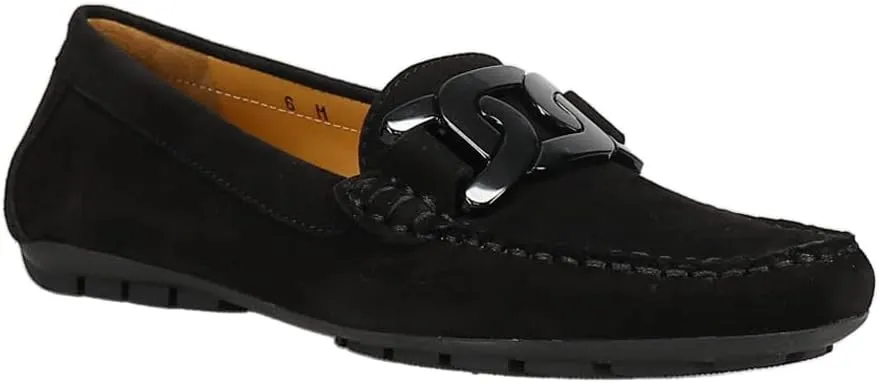 VANELi Womens Aiker Moccasins Flats Casual - Black