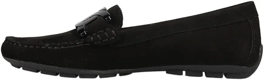VANELi Womens Aiker Moccasins Flats Casual - Black