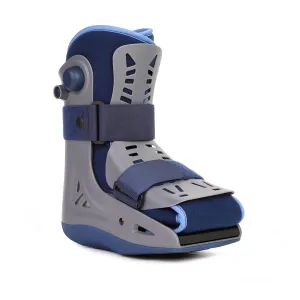VELPEAU Walking Boot for Broken Foot, Dual Independent Inflatable Airbags and Anti-slip Sole Design, Air Cam Walker Fracture Boot for Women and Men, Fits Left and Right Foot (Unisex, Short Version, L)