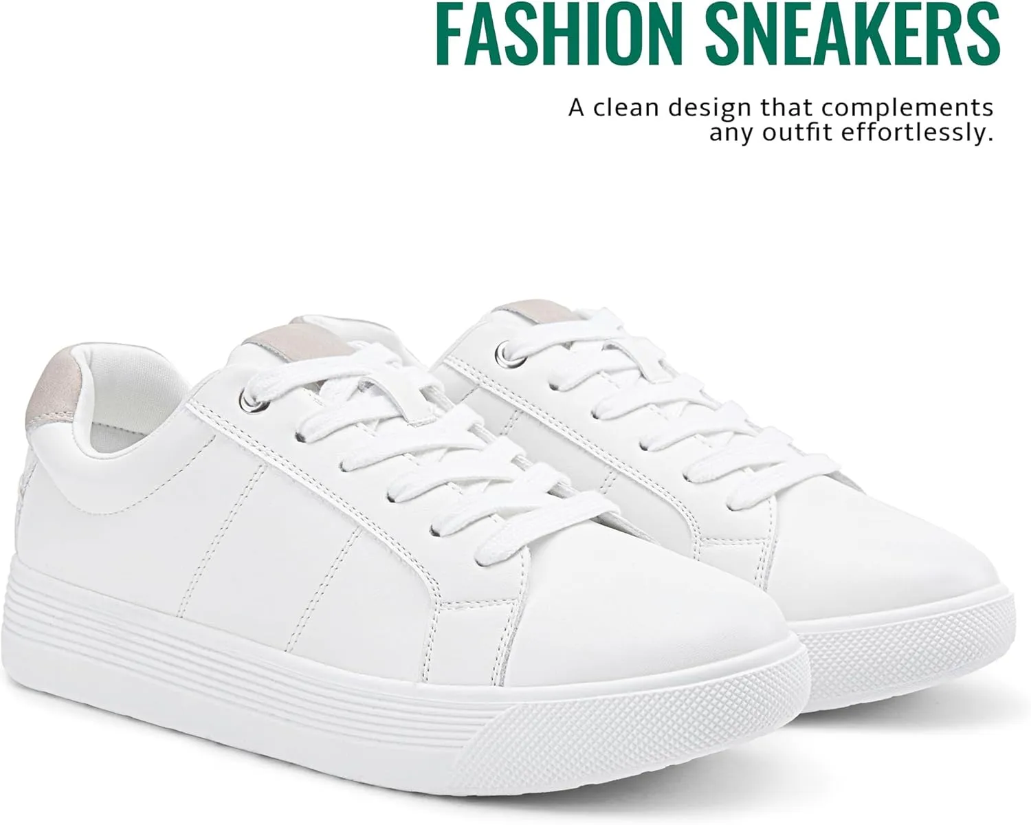 Vepose White Casual Walking Sneakers for Women Fashion Comfortable Slip On Low Top 8013 Shoes