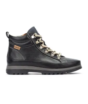 'Vigo' women's lace-zip boot - Black