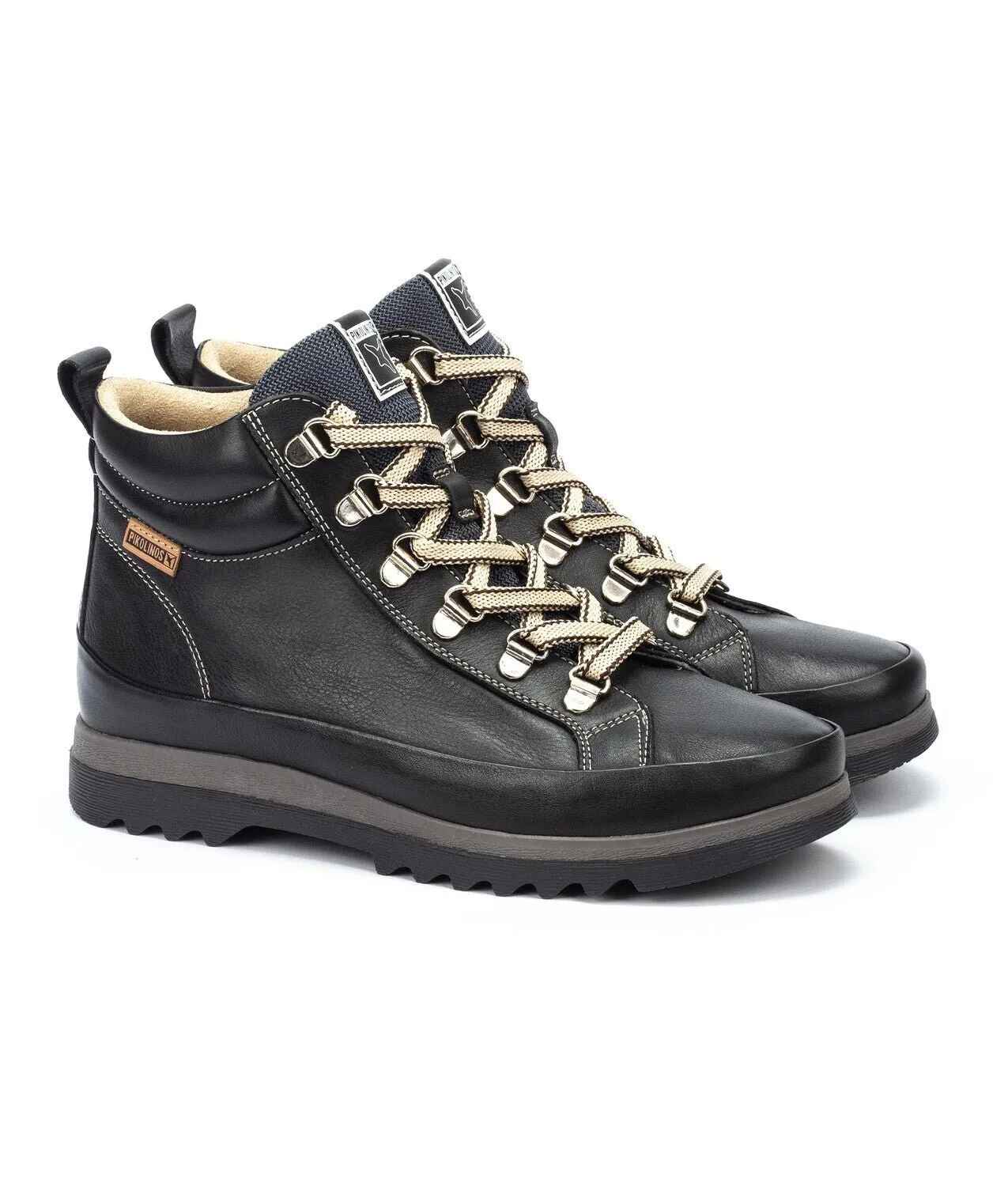 'Vigo' women's lace-zip boot - Black