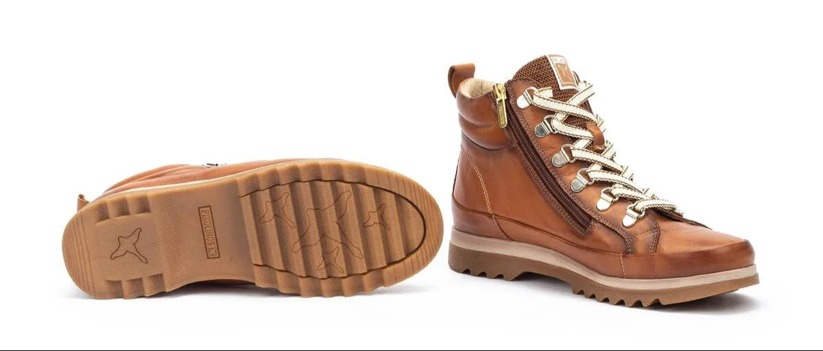 'Vigo' women's sneaker boot - brandy brown