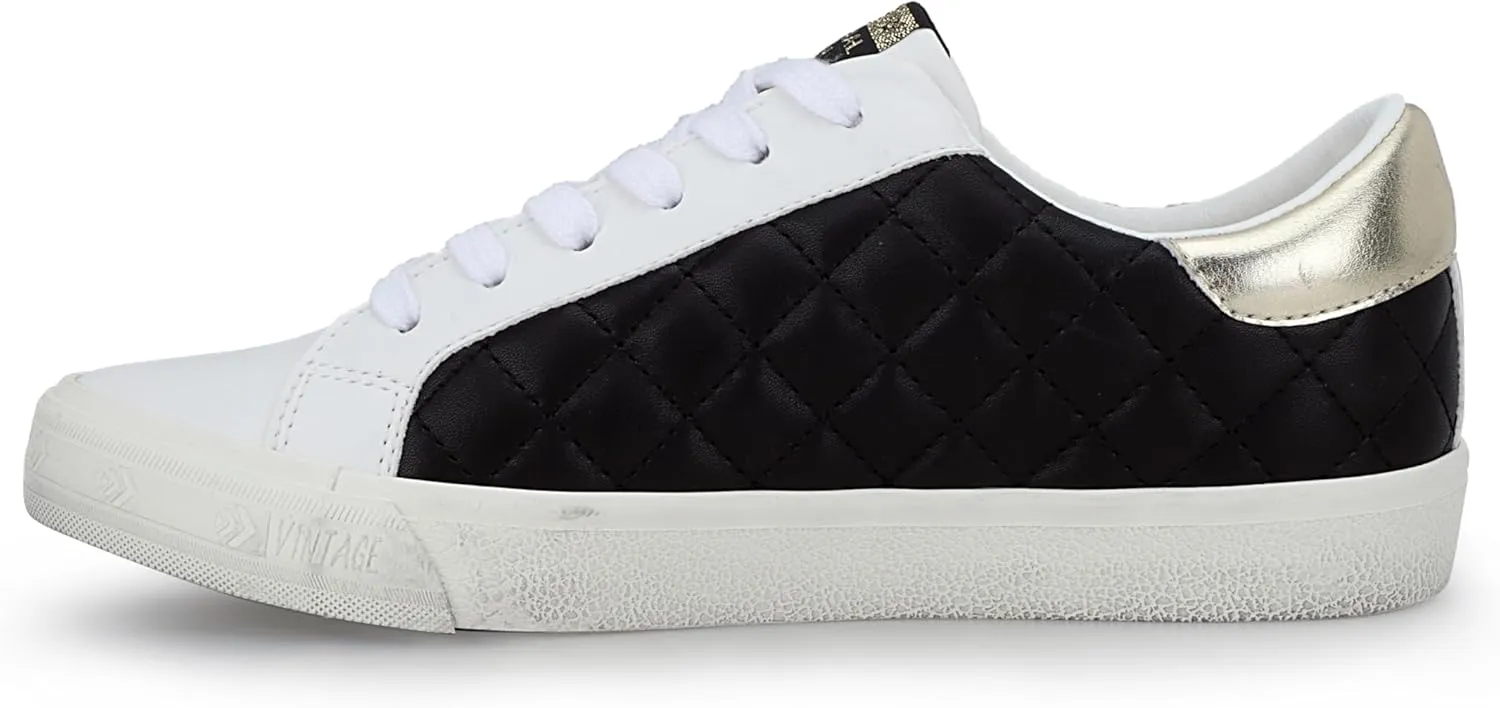 Vintage Havana Grande Women’s Fashion Sneakers | Star Tennis Shoes Womens | Low Top Slip On | Walking Comfortable Casual