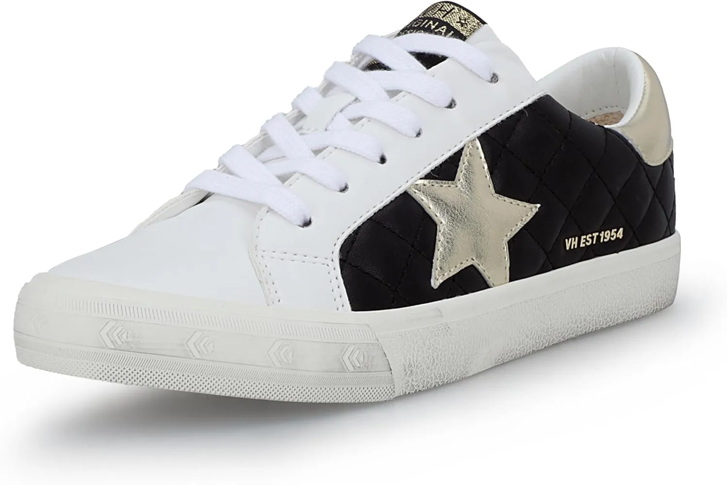Vintage Havana Grande Women’s Fashion Sneakers | Star Tennis Shoes Womens | Low Top Slip On | Walking Comfortable Casual