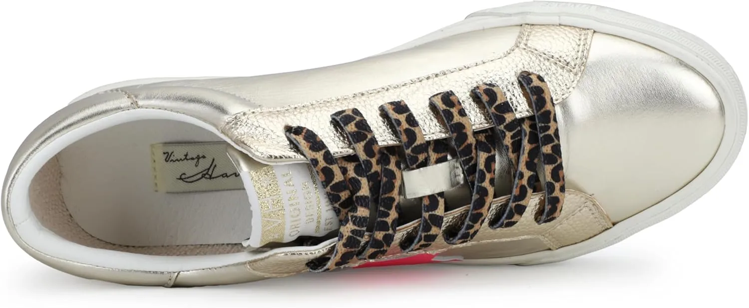Vintage Havana Grande Women’s Fashion Sneakers | Star Tennis Shoes Womens | Low Top Slip On | Walking Comfortable Casual