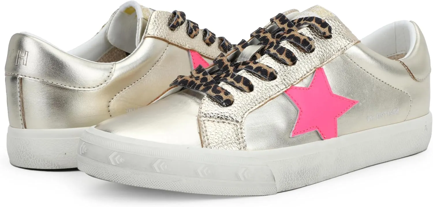 Vintage Havana Grande Women’s Fashion Sneakers | Star Tennis Shoes Womens | Low Top Slip On | Walking Comfortable Casual