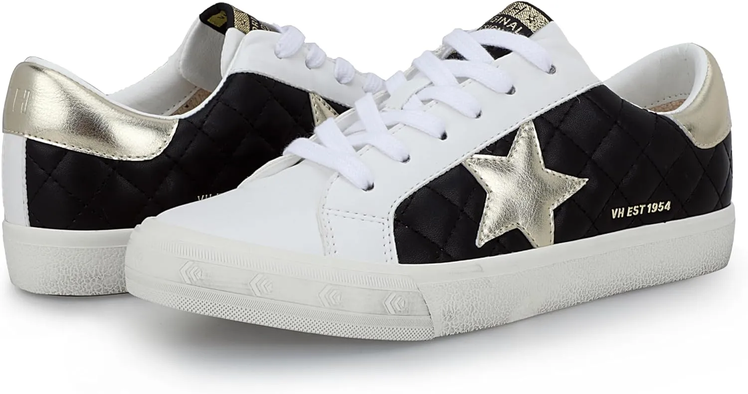 Vintage Havana Grande Women’s Fashion Sneakers | Star Tennis Shoes Womens | Low Top Slip On | Walking Comfortable Casual