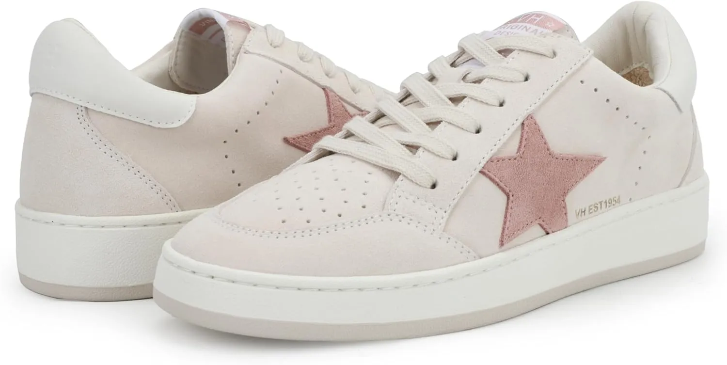 Vintage Havana Lynn Women’s Fashion Sneakers | Low Top Tied-End Lace up Tennis Shoes | Comfortable Casual Star Shoes