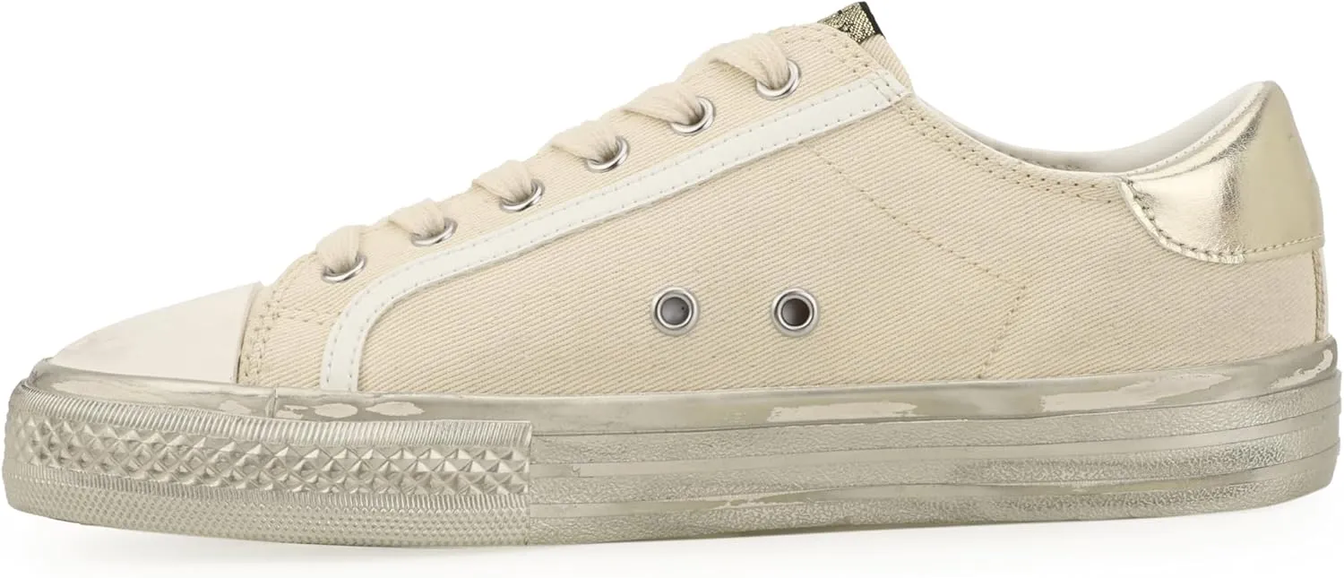 Vintage Havana Women’s Alive Fashion Sneakers | Casual Lace up Shoes | Low Top | Comfortable Walking Shoes