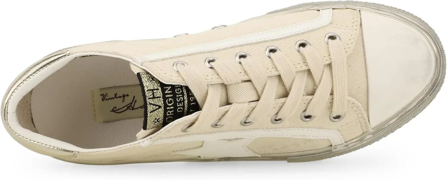 Vintage Havana Women’s Alive Fashion Sneakers | Casual Lace up Shoes | Low Top | Comfortable Walking Shoes