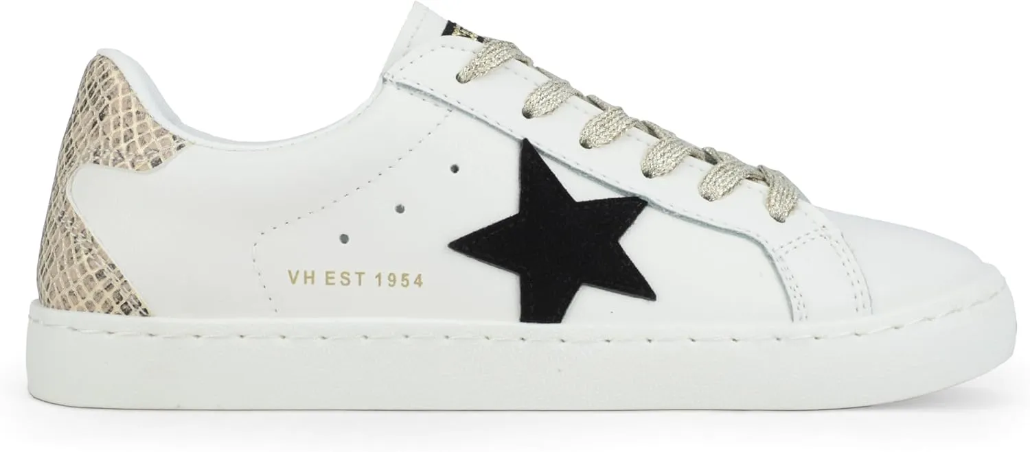 VINTAGE HAVANA Women’s Fashion Sneakers | Casual Lace up Low Top Tennis Shoes | Cute Trendy Dressy Sneakers