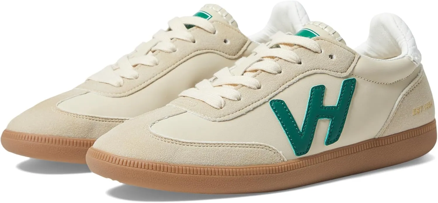 Vintage Havnaa Women's Crisp Sneaker, Bone/Green, 7