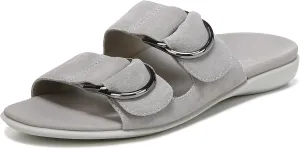 Vionic Women's Mirage Corlee Casual Slip On Slide Sandals- Supportive Ladies Sandals That Include Three-Zone Comfort with Orthotic Insole Arch Support, Sandals for Women