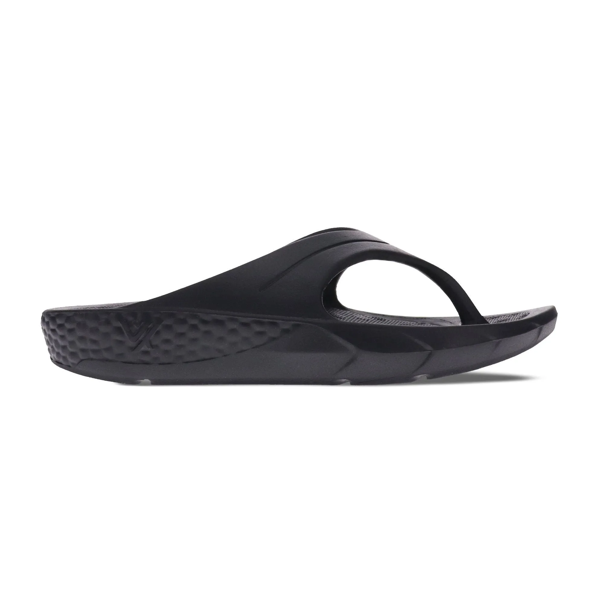 Vitality EVA Black Toe Post Sandal - Vitasole