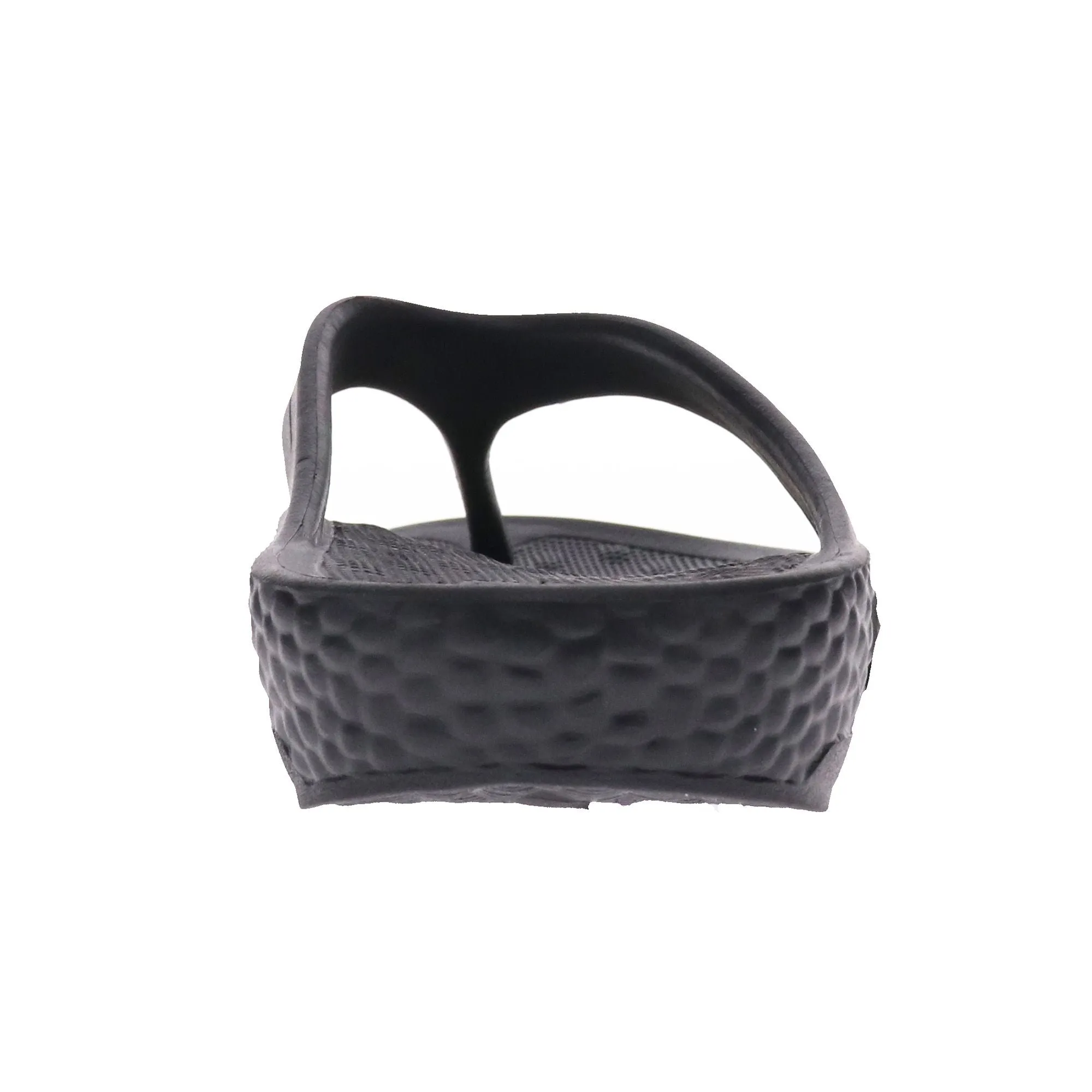 Vitality EVA Black Toe Post Sandal - Vitasole