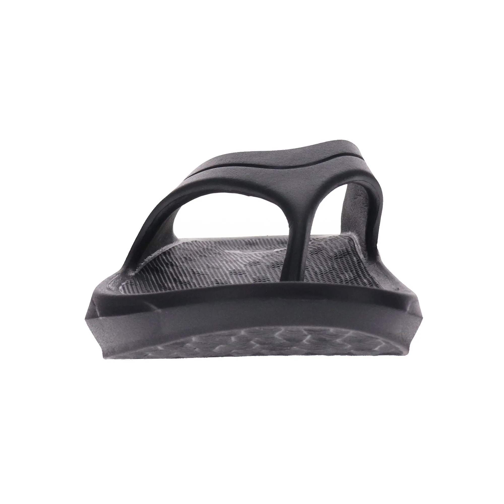 Vitality EVA Black Toe Post Sandal - Vitasole