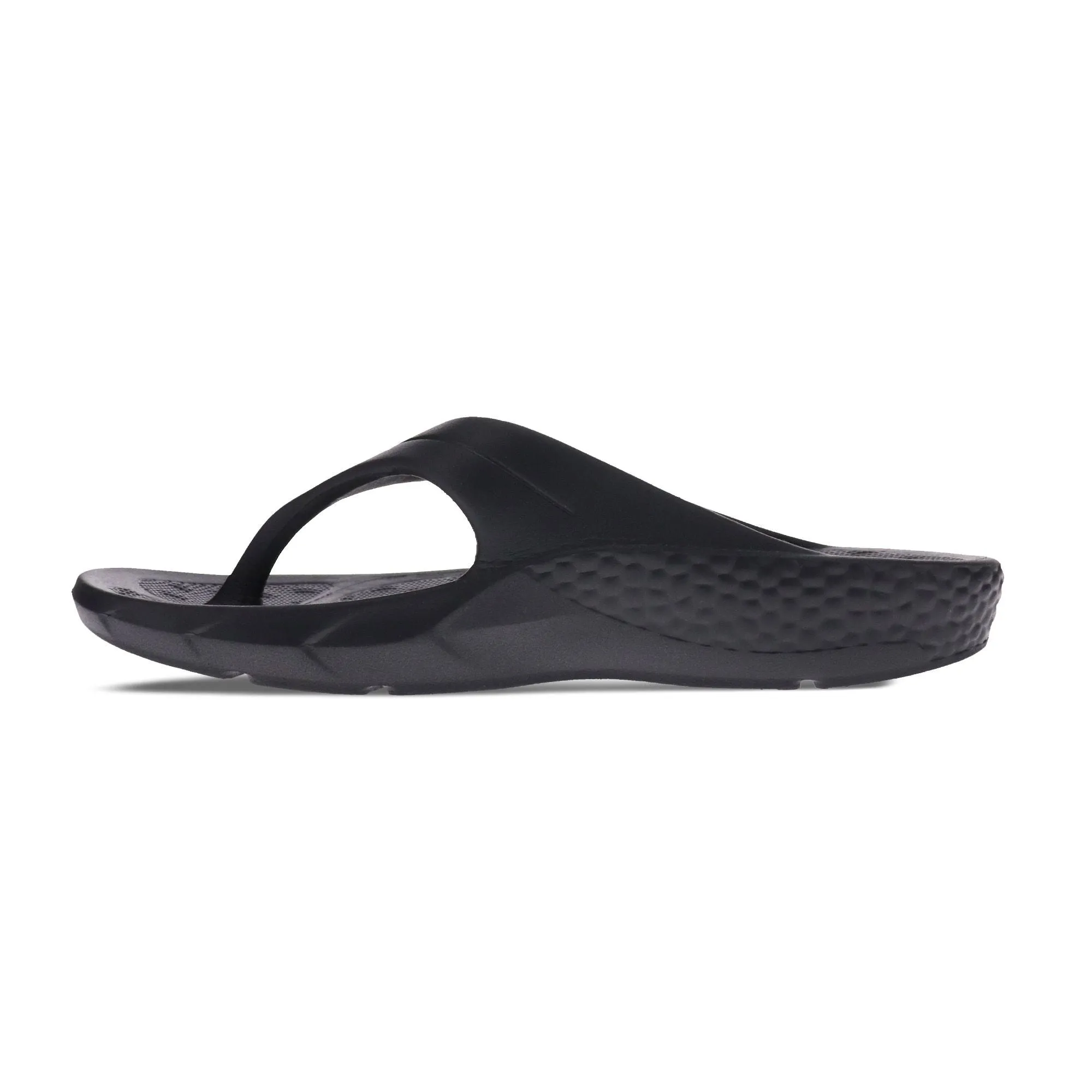 Vitality EVA Black Toe Post Sandal - Vitasole