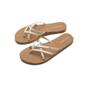 Volcom Women's New School Flip Flop Sandal