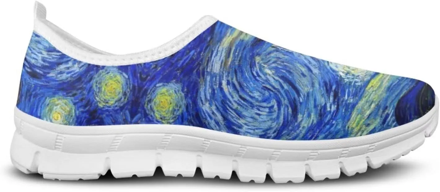 Walking Sneakers for Women Casual Slip On Shoes