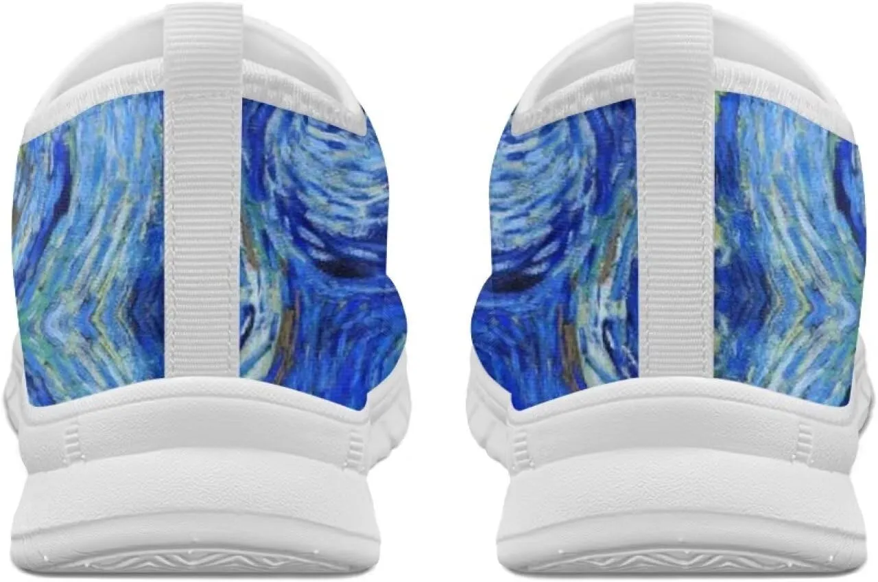 Walking Sneakers for Women Casual Slip On Shoes