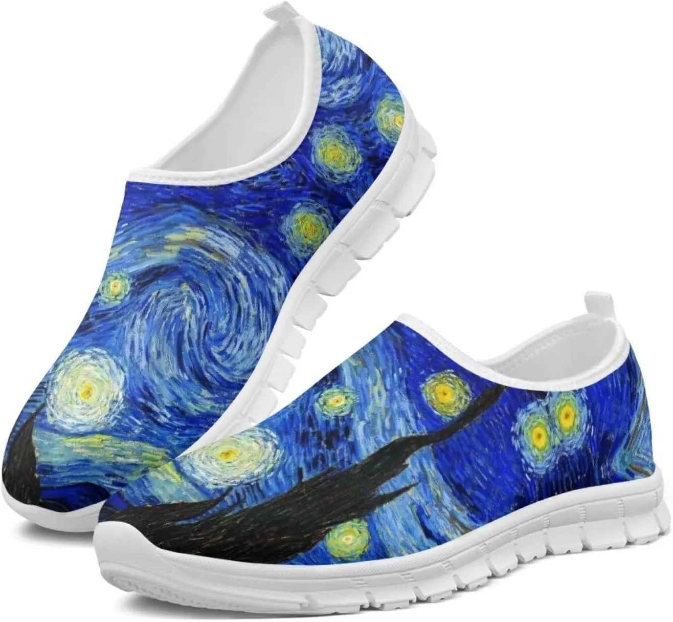 Walking Sneakers for Women Casual Slip On Shoes