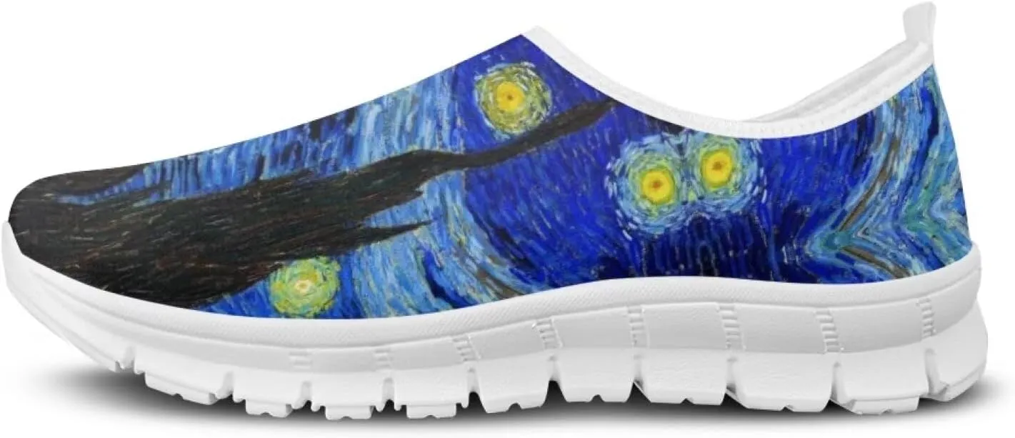 Walking Sneakers for Women Casual Slip On Shoes