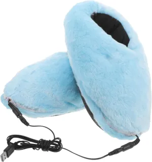 Warm Shoes Foot Warmer Electric Slippers Heat Shoes for Winter Comfort