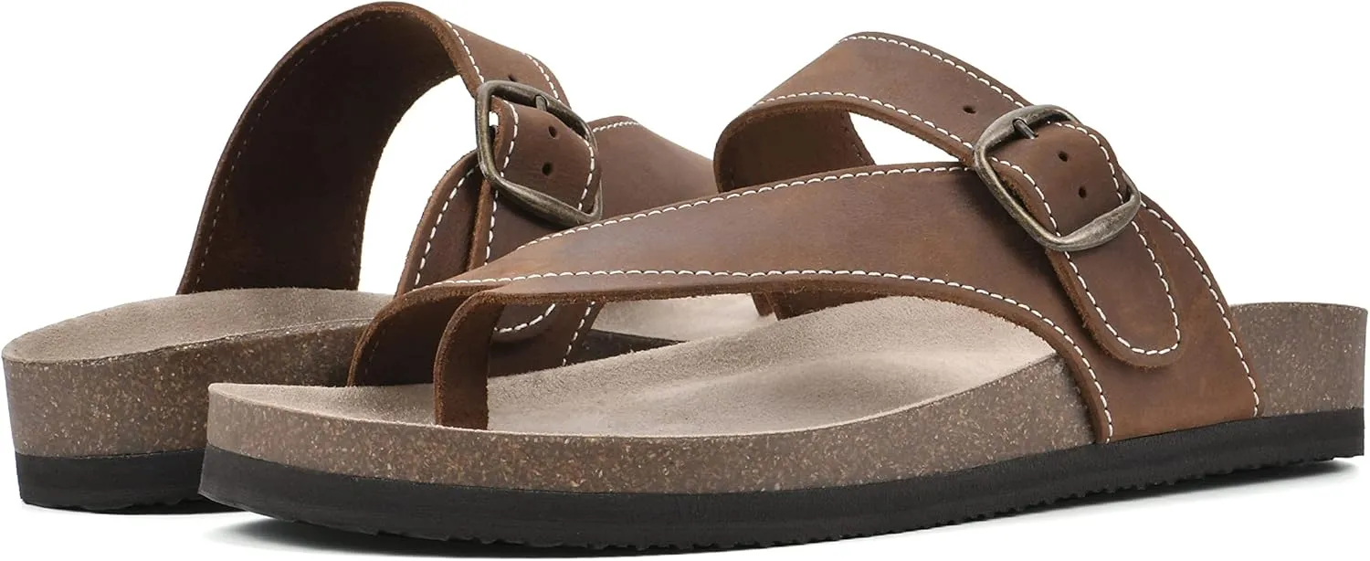 WHITE MOUNTAIN Carly Signature Comfort-Molded Footbed Sandal