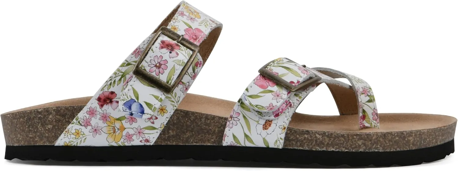 WHITE MOUNTAIN Gracie Signature Comfort-Molded Footbed Sandal