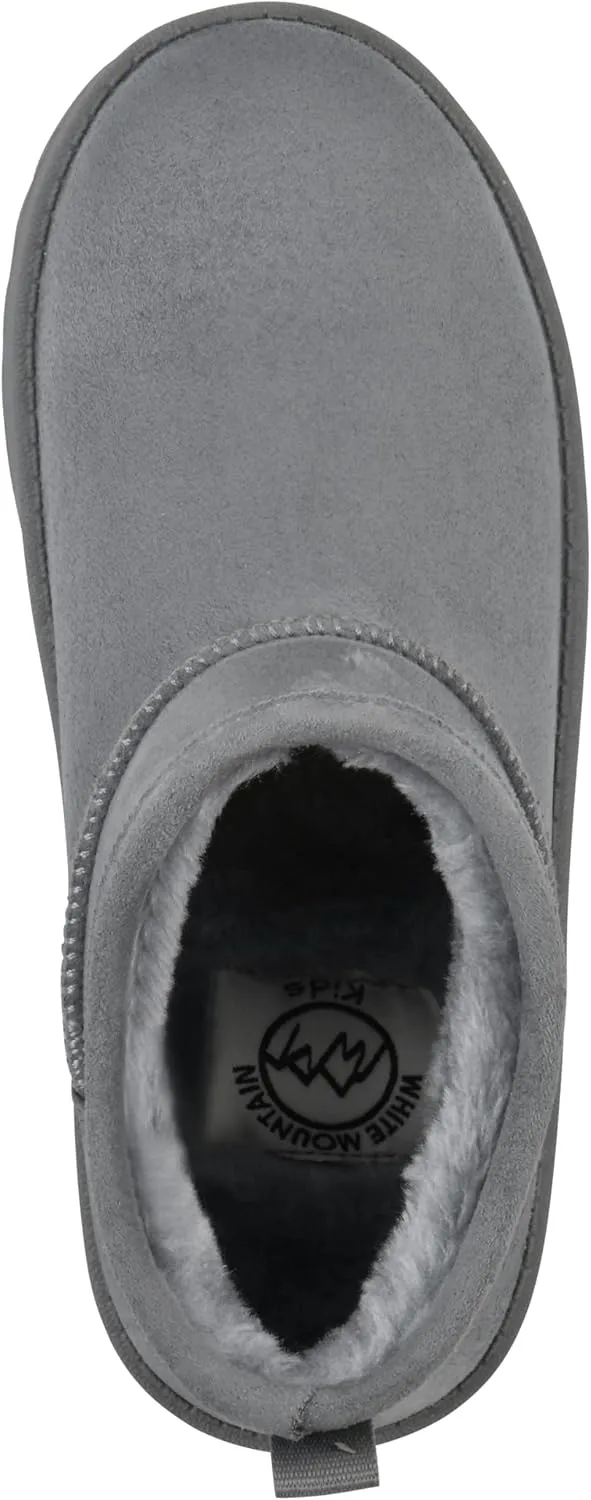 WHITE MOUNTAIN KIDS Girls' Inspo Faux Fur Ankle Bootie
