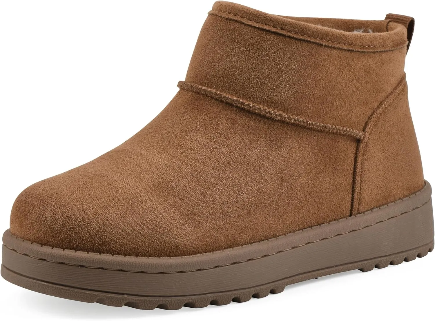 WHITE MOUNTAIN KIDS Girls' Inspo Faux Fur Ankle Bootie