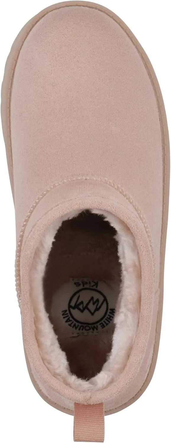 WHITE MOUNTAIN KIDS Girls' Inspo Faux Fur Ankle Bootie
