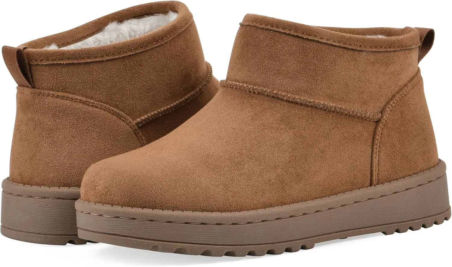 WHITE MOUNTAIN KIDS Girls' Inspo Faux Fur Ankle Bootie