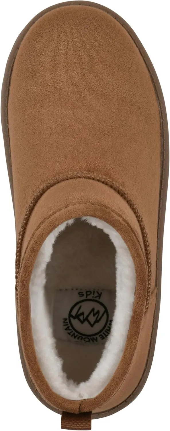 WHITE MOUNTAIN KIDS Girls' Inspo Faux Fur Ankle Bootie