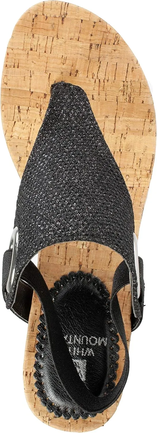 WHITE MOUNTAIN Women's Aida Cork Wedge Sandal