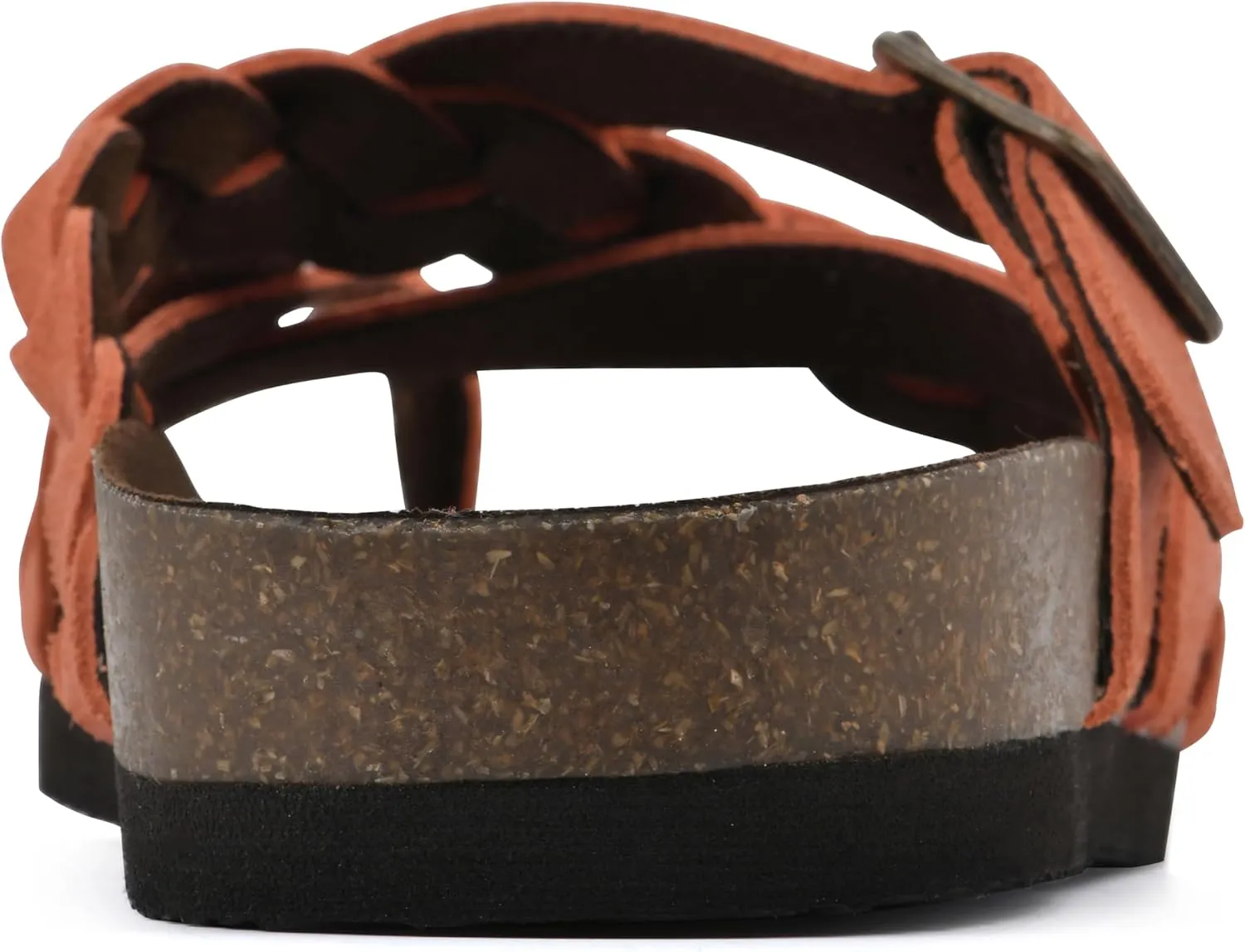 WHITE MOUNTAIN Women's Harrington Braided Signature Comfort-Molded Footbed Sandal