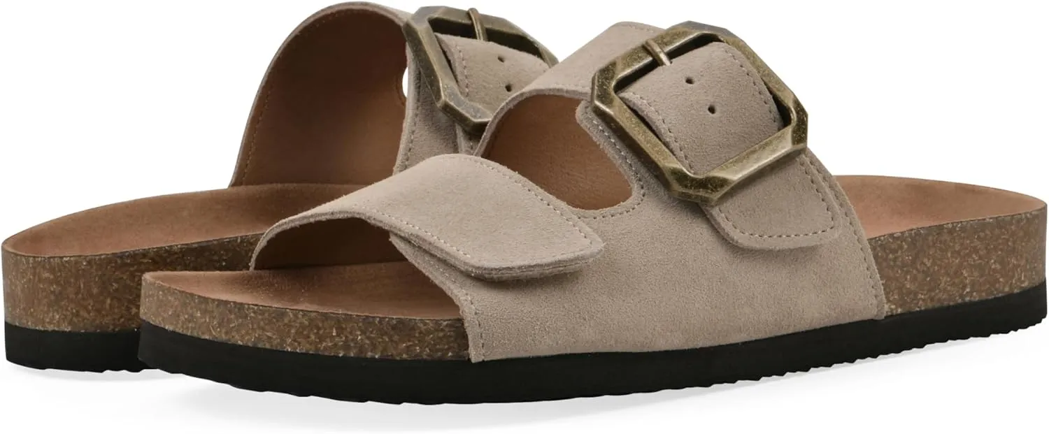WHITE MOUNTAIN Women's Hayloft Signature Comfort-Molded Footbed Sandal