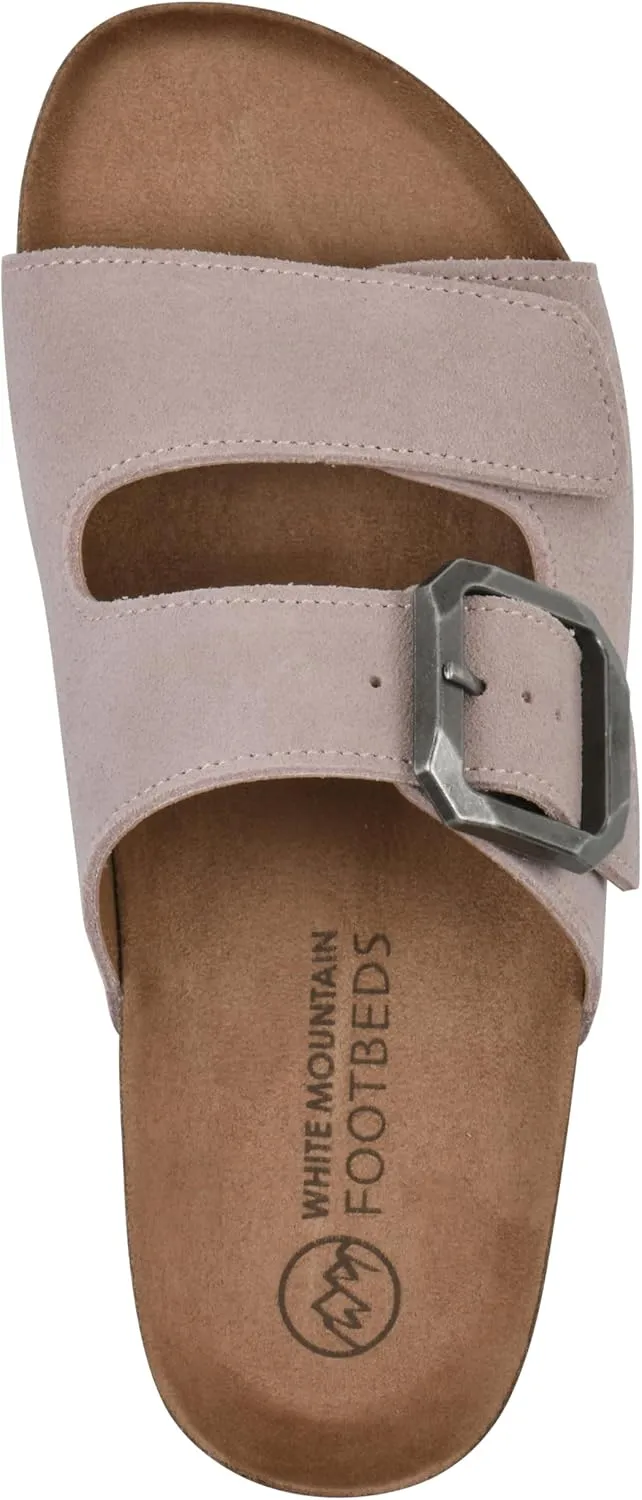 WHITE MOUNTAIN Women's Hayloft Signature Comfort-Molded Footbed Sandal