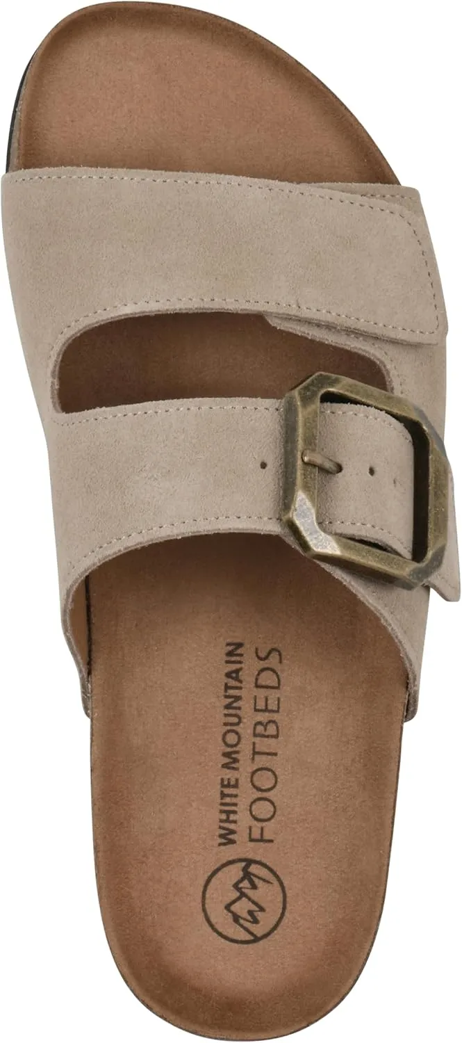 WHITE MOUNTAIN Women's Hayloft Signature Comfort-Molded Footbed Sandal