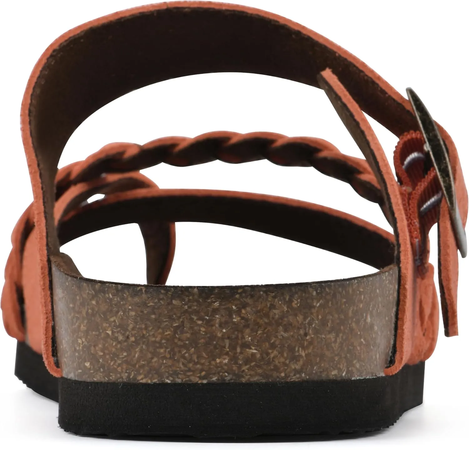 WHITE MOUNTAIN Women's Hazy Braided Signature Comfort-Molded Footbed Sandal