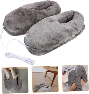 Winter Necessity Electric Warm Shoes Heating Foot Shoes Foot Warmer Slippers