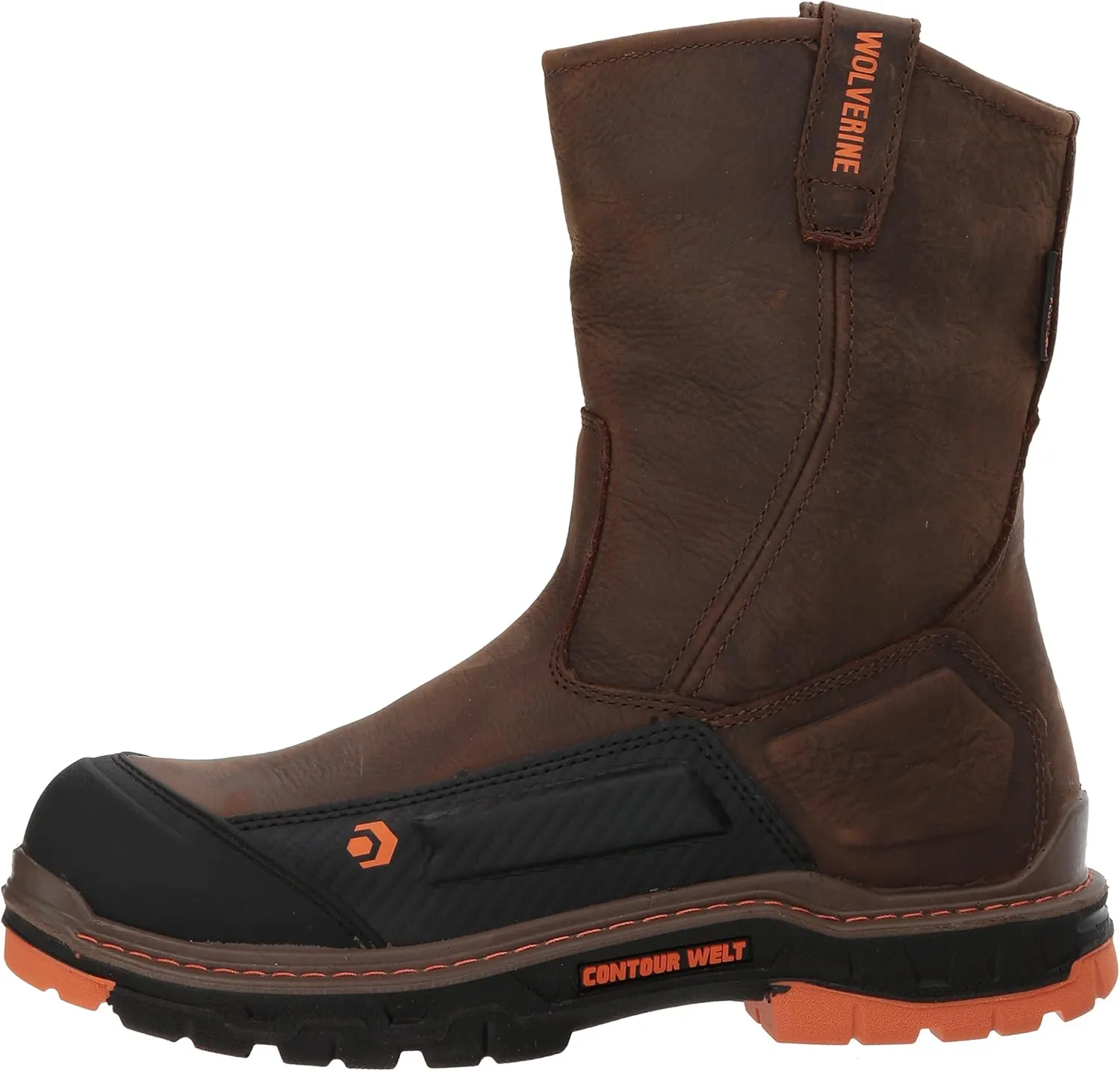Wolverine Men's Overpass 10" Composite Toe Wellington Boot