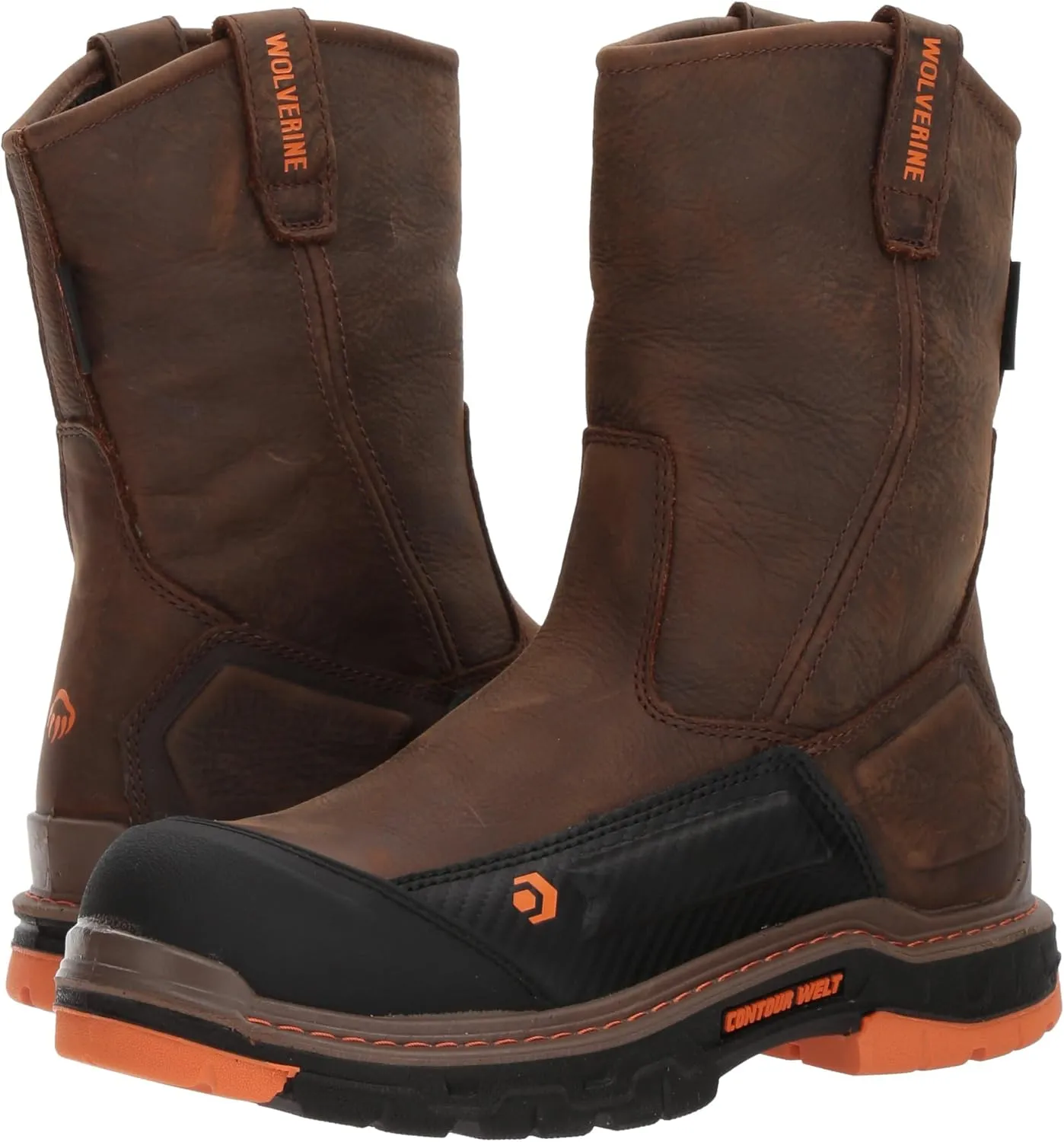 Wolverine Men's Overpass 10" Composite Toe Wellington Boot
