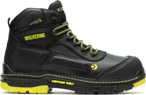 Wolverine Men's Overpass 6" Mid Composite Toe Waterproof Work Boot