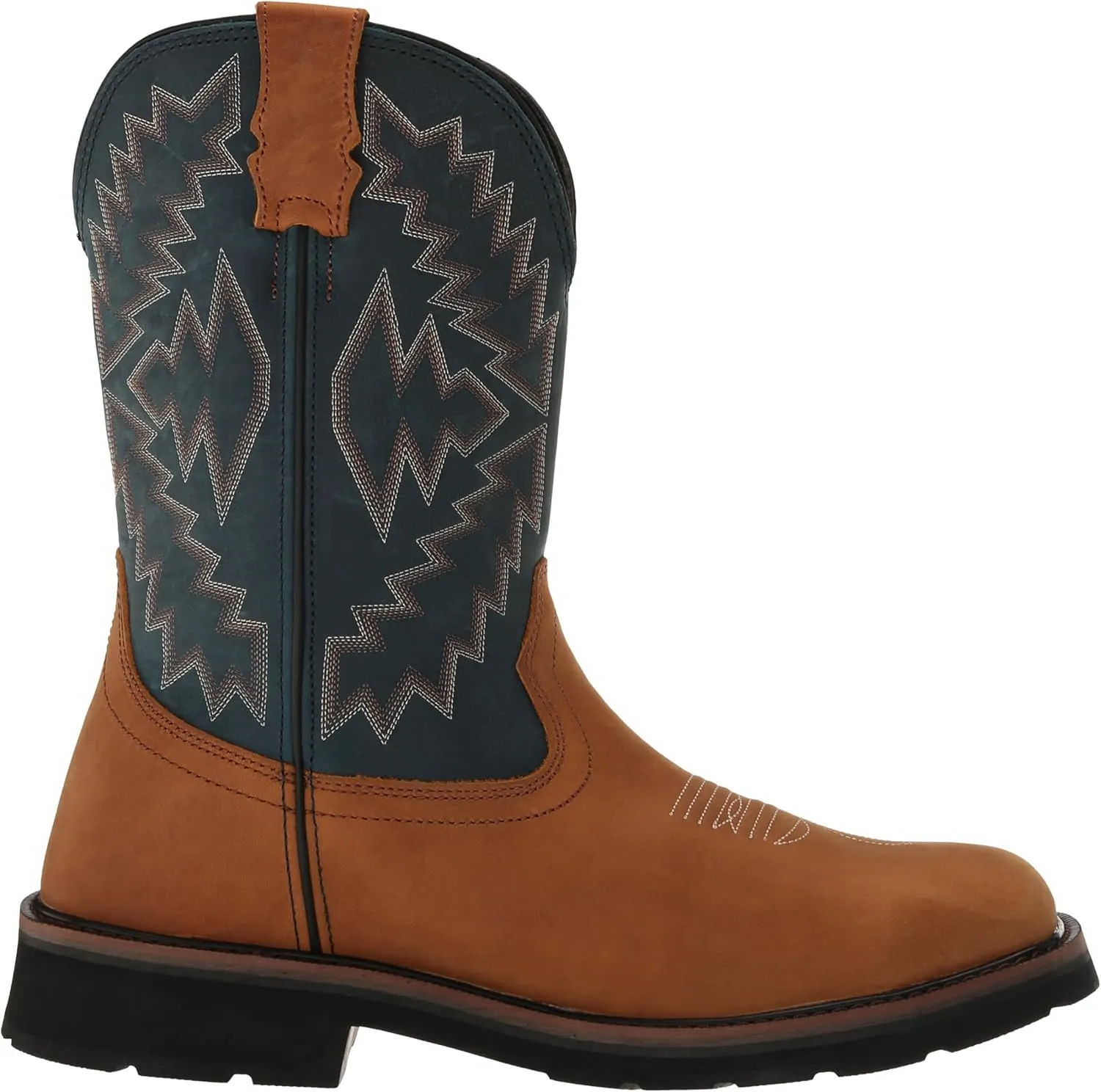 Wolverine Men's Rancher Arrow Waterproof Steel Toe Wellington Construction Boot