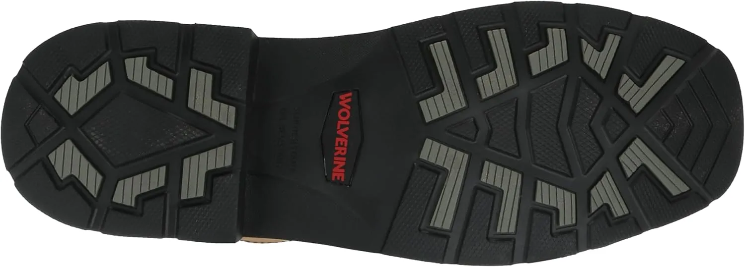 Wolverine Men's Rancher Arrow Waterproof Steel Toe Wellington Construction Boot