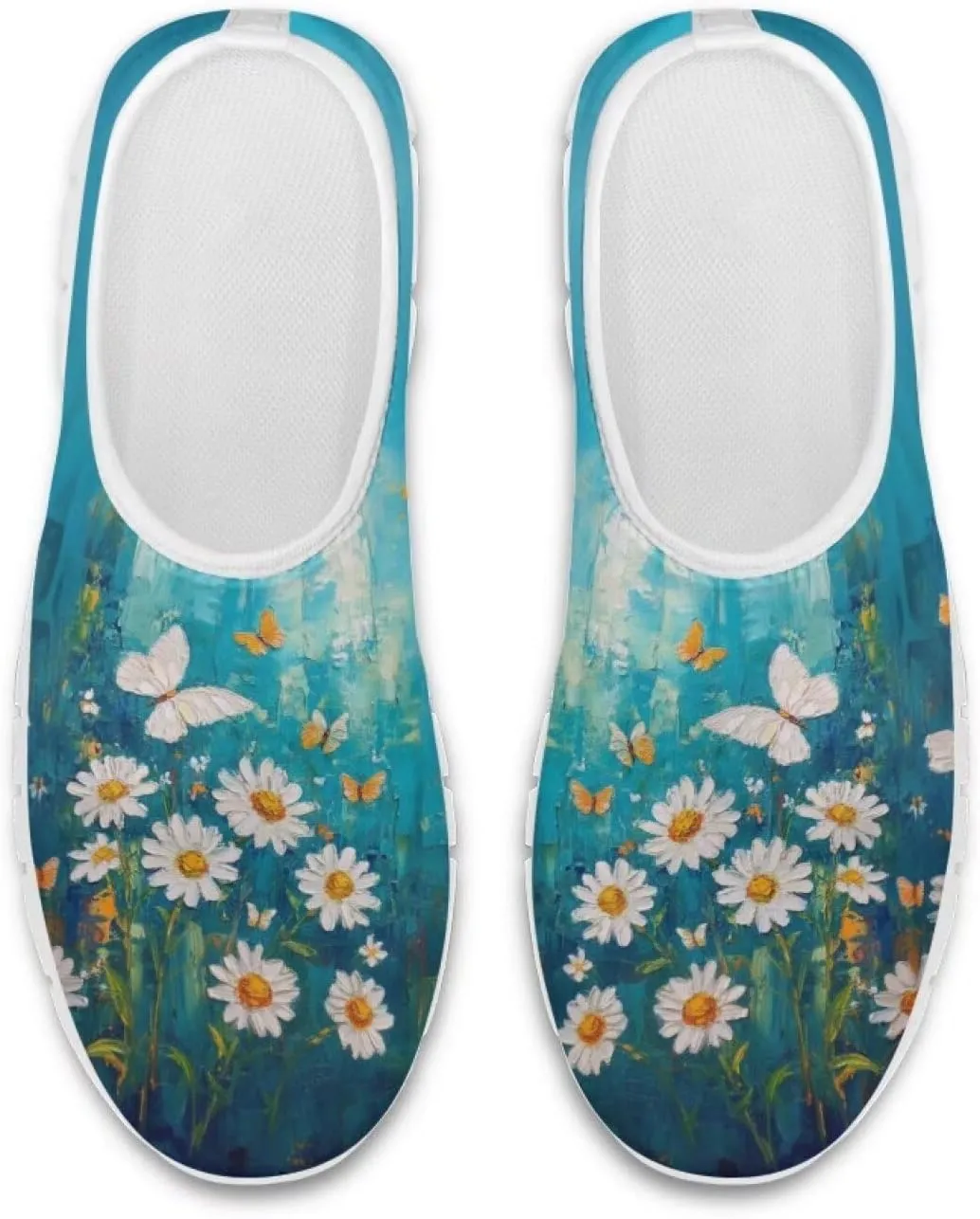 Women Slip On Tennis Shoes Casual Sneakers Womens Non Slip Work Shoes