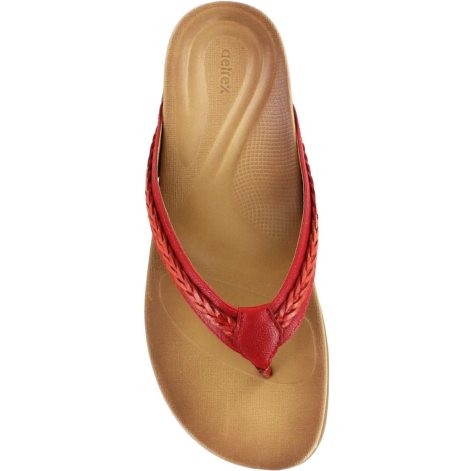 Women's Aetrex Emmy Red Synthetic